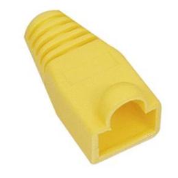 Gele UTP connector huls (per stuk)
