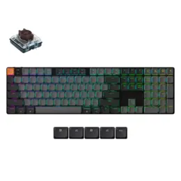 Keychron K5 QMK gaming RGB toetsenbord V2 brown switch