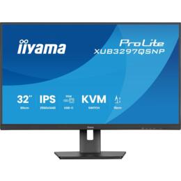 32" iiyama XUB3297QSNP-B1 IPS 1ms HDMI/DP/USB Dock speakers