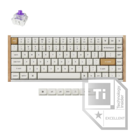 Keychron K2 HE Gaming toetsenbord Nebula special edition wit