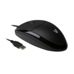 V7 MV3000 Optical muis USB zwart