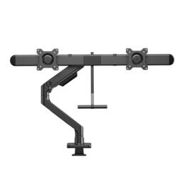 ACT AC8344 dubbele monitor crossbar gasveer klem tot 32"