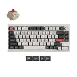Keychron Q1 Ultra 8K toetsenbord Silk POM red switch wit