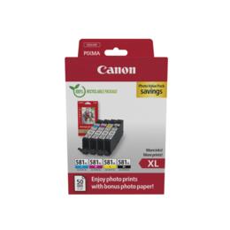 Canon CLI-581XL Multi pack C/M/Y/BK + papier
