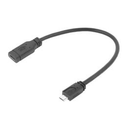 ACT USB Type-C (F) naar USB micro B 2.0 (M) kabel 20cm