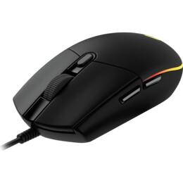 Logitech G102 LightSync gaming muis zwart