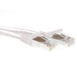 ACT witte CAT6A SFTP netwerkkabel 20 meter