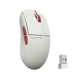 Keychron G4 draadloze 8K muis wit