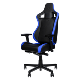 Noblechairs Epic Compact gamestoel zwart/carbon/blauw