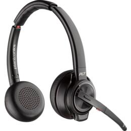 Poly Plantronics Savi 8220 DECT headset met oplader/houder