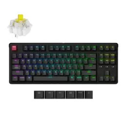 Keychron C3 Pro 8K QMK RGB bedraad toetsenbord banana switch