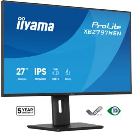 27" iiyama XB2797HSN-B1 IPS spks USB/DP/HDMI/USB-C Dock