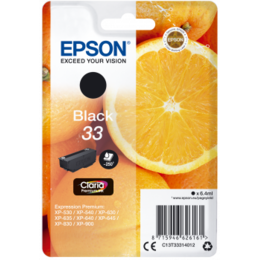 Epson 33 Claria Premium zwart inktcartridge