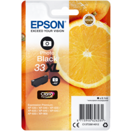 Epson 33XL Claria Premium foto zwart inktcartridge