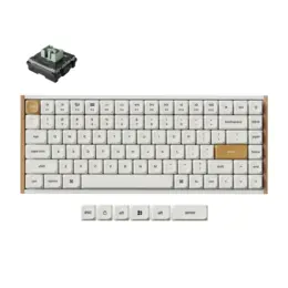Keychron K3 HE toetsenbord lime magnetic switch wit
