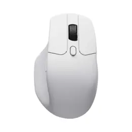 Keychron M6 Silent draadloze 1K muis wit (metal wheel)