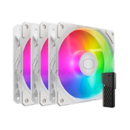 Cooler Master SickleFlow Edge ARGB 3-pack 120mm wit