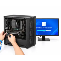 Computer laten assembleren en software installeren