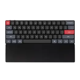 Keychron PR61 siliconen polssteun (K9 Pro / K9 Max) zwart