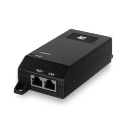 ACT Gigabit PoE+ injector 30W