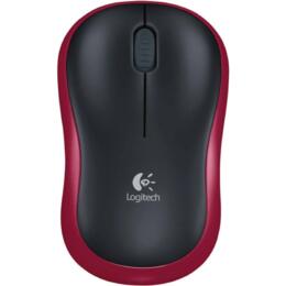 Logitech M185 draadloze muis rood
