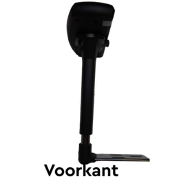 Noblechairs armleuning rechts - schuin 82° met chrome button