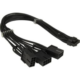 Inter-Tech GPU-02 vga adapter – 12+4-pins naar 3x 8-pin PCIe