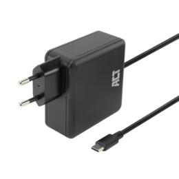 ACT 100W USB-C laptop adapter zwart