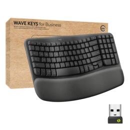 Logitech Wave keys draadloos business toetsenbord