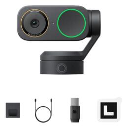 Insta360 Link 2 Pro 4K webcam zwart