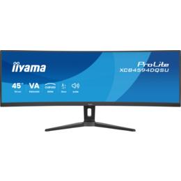 44,5" iiyama XCB4594DQSU-B1 Curved HMDI/DP/USB en KVM switch