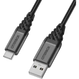 Otterbox Premium USB-A naar C kabel 1 meter zwart