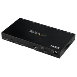StarTech 2 poorts 4K 60Hz HDMI splitter met 7.1 sound