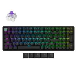 Keychron K4 HE Gaming toetsenbord Nebula switch zwart