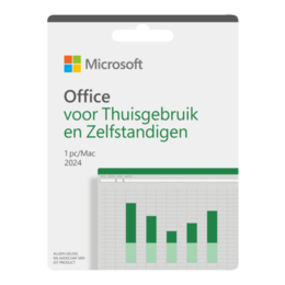 Microsoft Office 2024 Thuis & Zelfstandigen 1-PC (key only)
