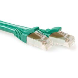 ACT groene CAT6A SFTP netwerkkabel 5 meter