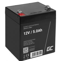 Green Cell AGM 12V 5Ah VRLA Batterij - AGM27