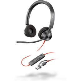 Poly Plantronics Blackwire 3220 USB-C/USB-A MS koptelefoon