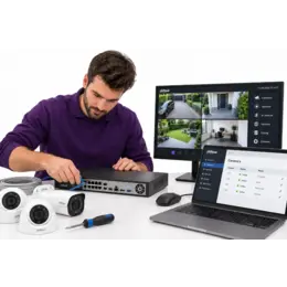 NVR gebruiksklaar maken met HDD en 4 camera’s instellen