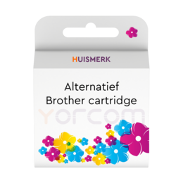 Huismerk Brother Cartridge alternatief voor LC-3213M magenta