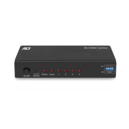 ACT 4K HDMI 1-in-4 out splitter 1080p 120Hz met EDID