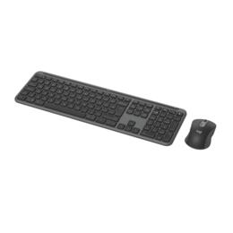 Logitech Signature slim MK950 draadloze desktop set zwart