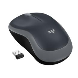 Logitech M185 draadloze muis zwart/grijs