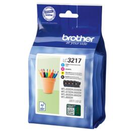 Brother LC-3217VAL zwart/geel/cyaan/magenta