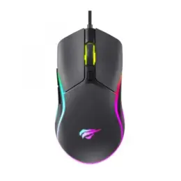 Havit MS1029 RGB gaming muis zwart