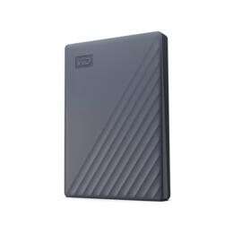 WD My Passport met USB-C adapter (2024) 2TB grijs