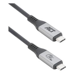 ACT USB-C USB4 80Gbps Thunderbolt 5 kabel 240W M/M 1,5m