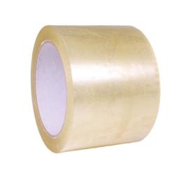 Verpakkingstape 75mm x 66m transparant