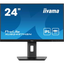 23,8" iiyama XUB2497HSN-B2 IPS 1ms HDMI/DP/USB Dock speakers