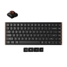 Keychron K3 Ultra 8K toetsenbord Milk POM switch brown zwart